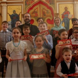 Праздник Пасхи детской воскресной школы 2018